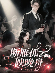 断雁孤云映晚舟