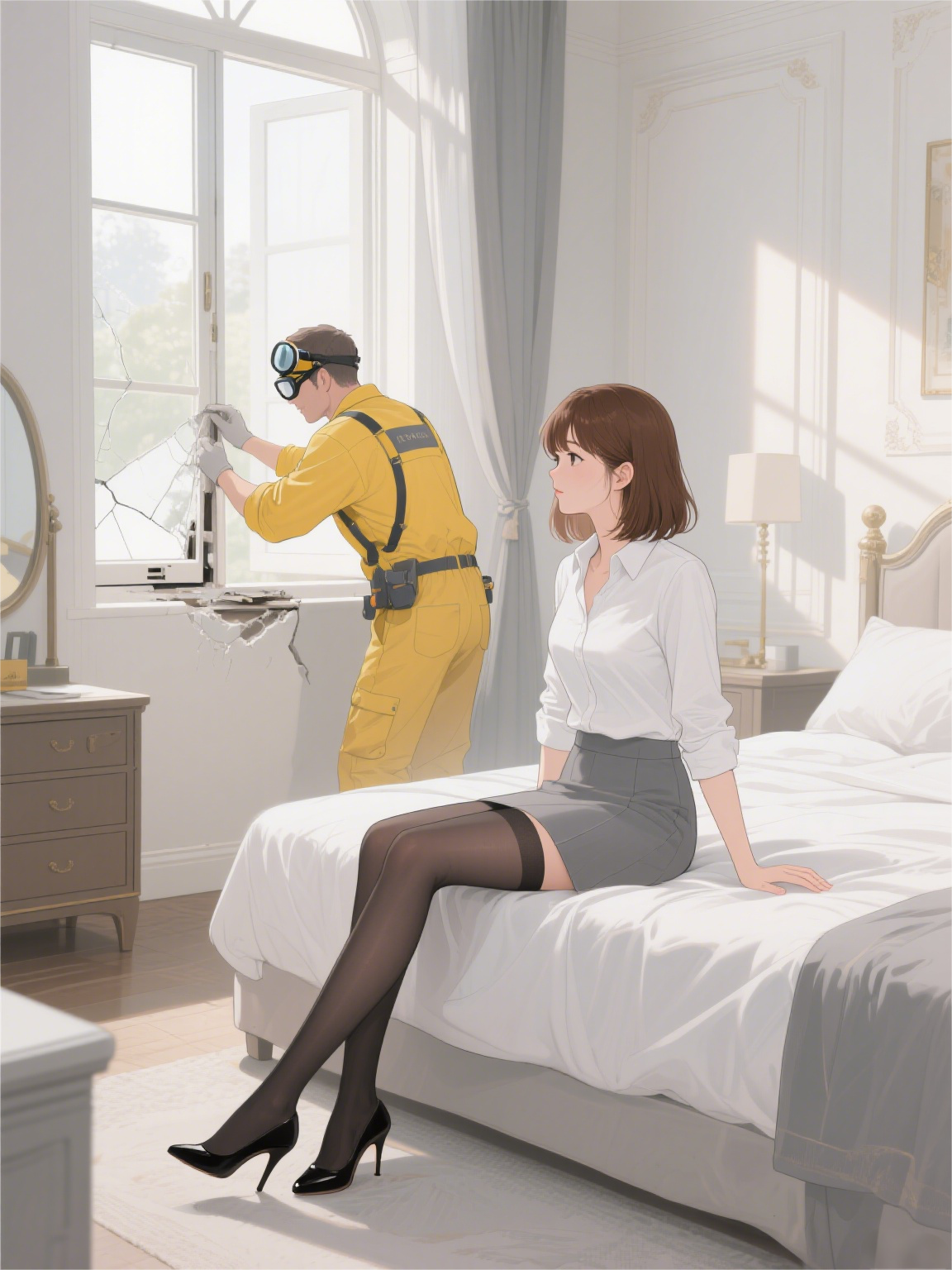 维修工与独居女人